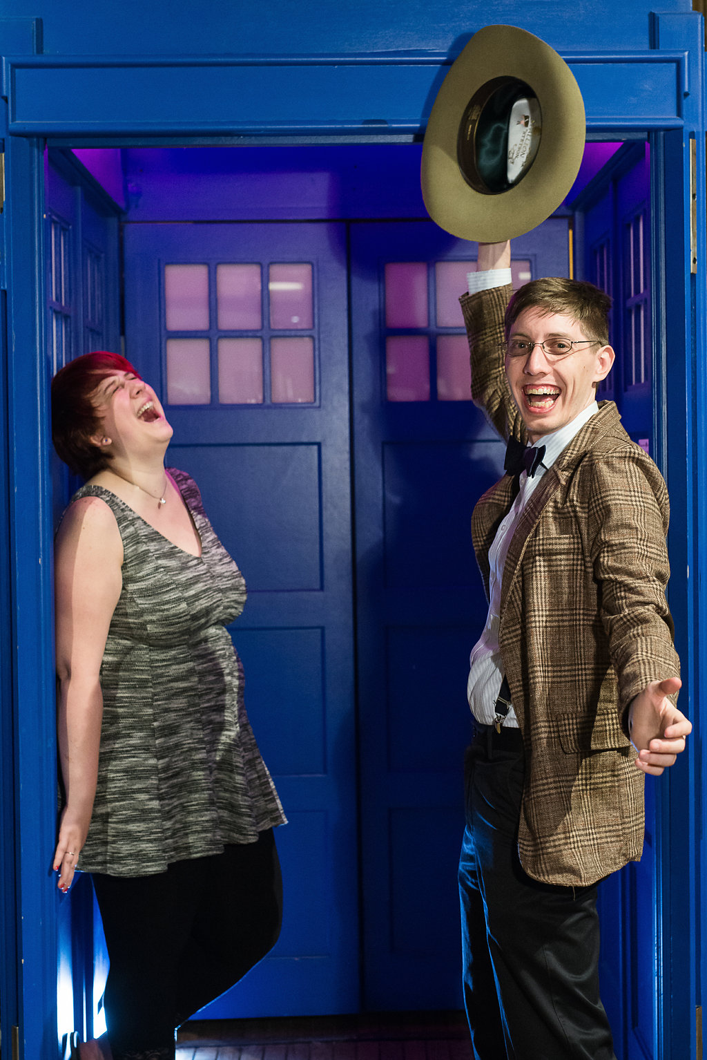 Doctor Who Themed Engagement Session