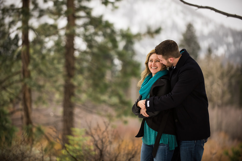 Tahoe Engagement Photography