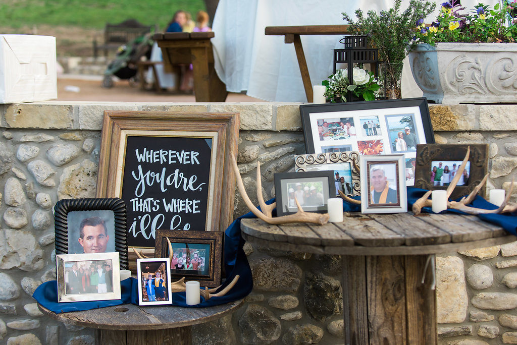 Honor lost loved ones at a wedding