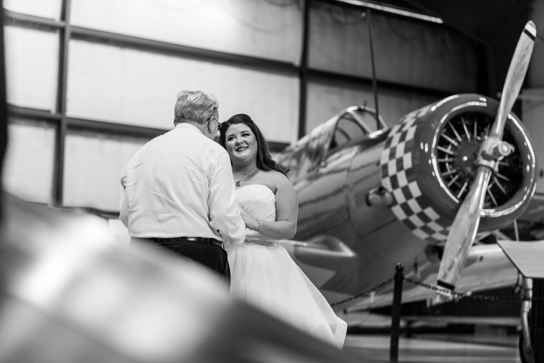 Cavanaugh Flight Museum wedding