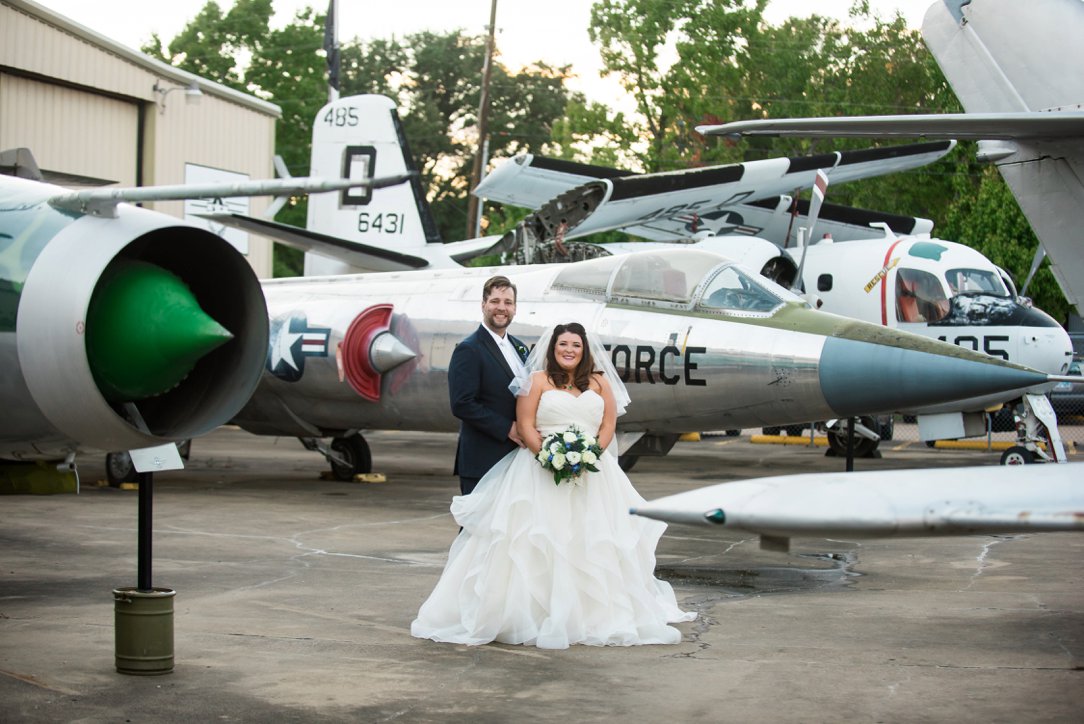 Cavanaugh Flight Museum wedding