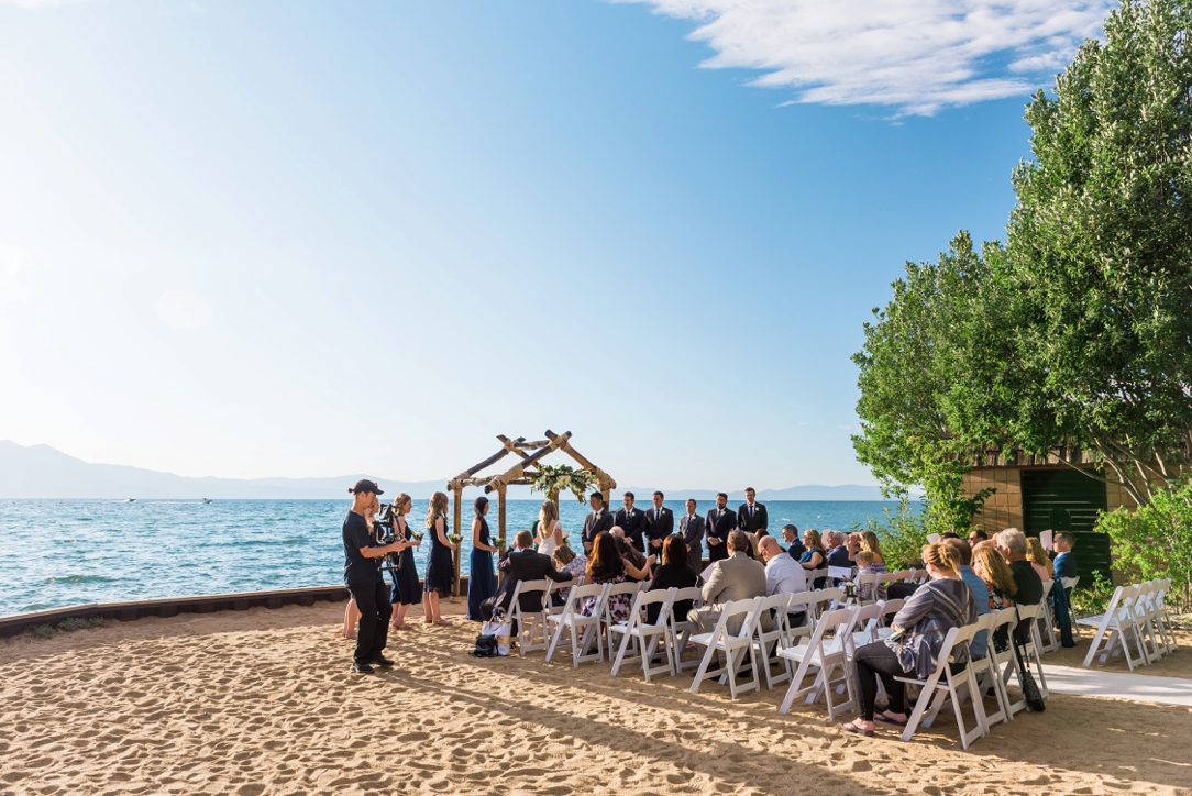 Lakeside Beach Wedding