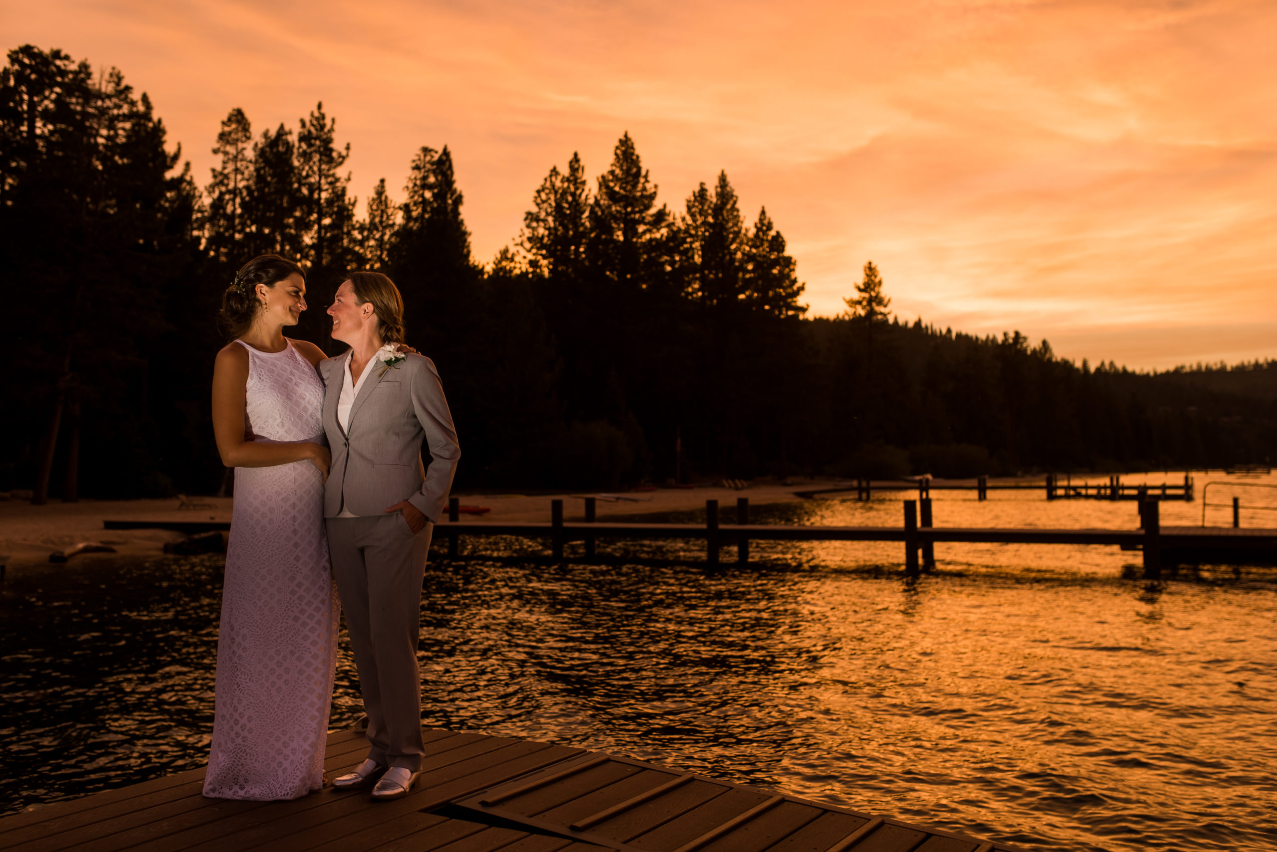 Lake Tahoe LGBTQ wedding