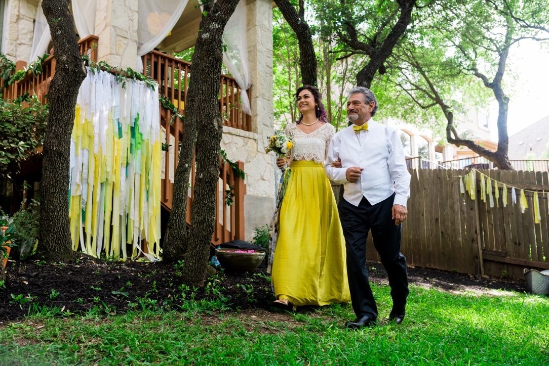 Austin Backyard Wedding