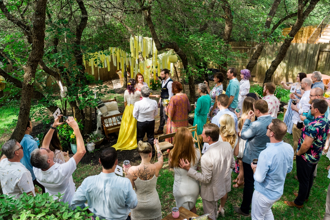 Austin Backyard Wedding