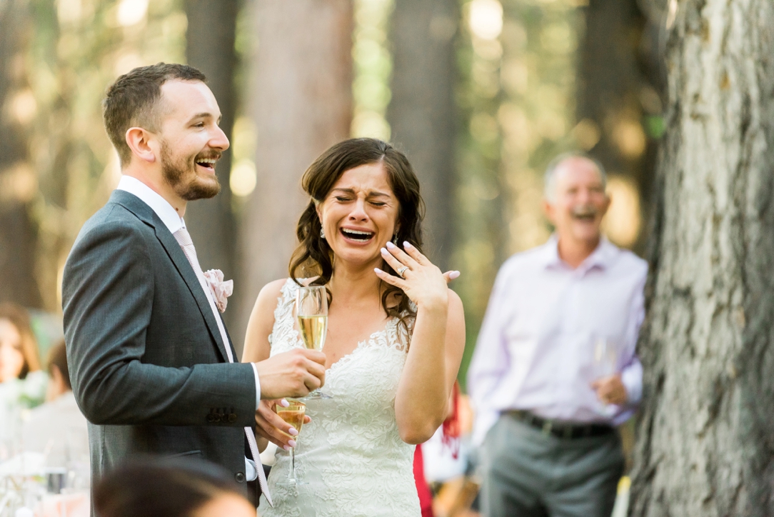 Tahoe River House Retreat Wedding