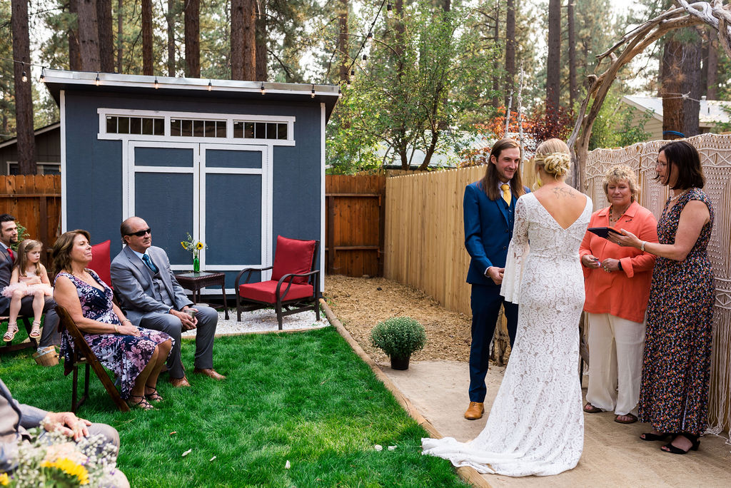 Tahoe Backyard Micro Wedding