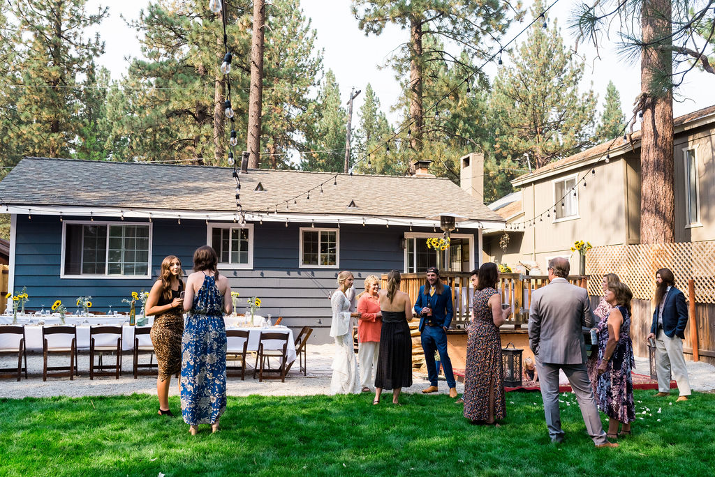 Tahoe Backyard Micro Wedding