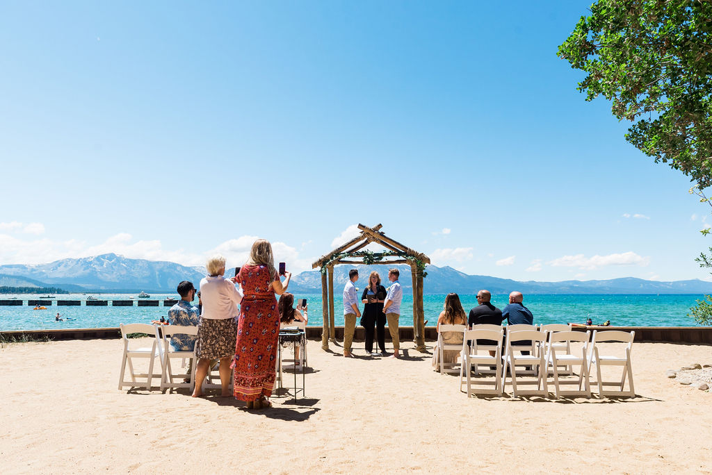 Lake Tahoe LGBTQ wedding