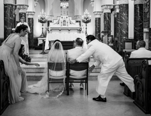 Notre Dame des Victoires Wedding | Andrea + Sean