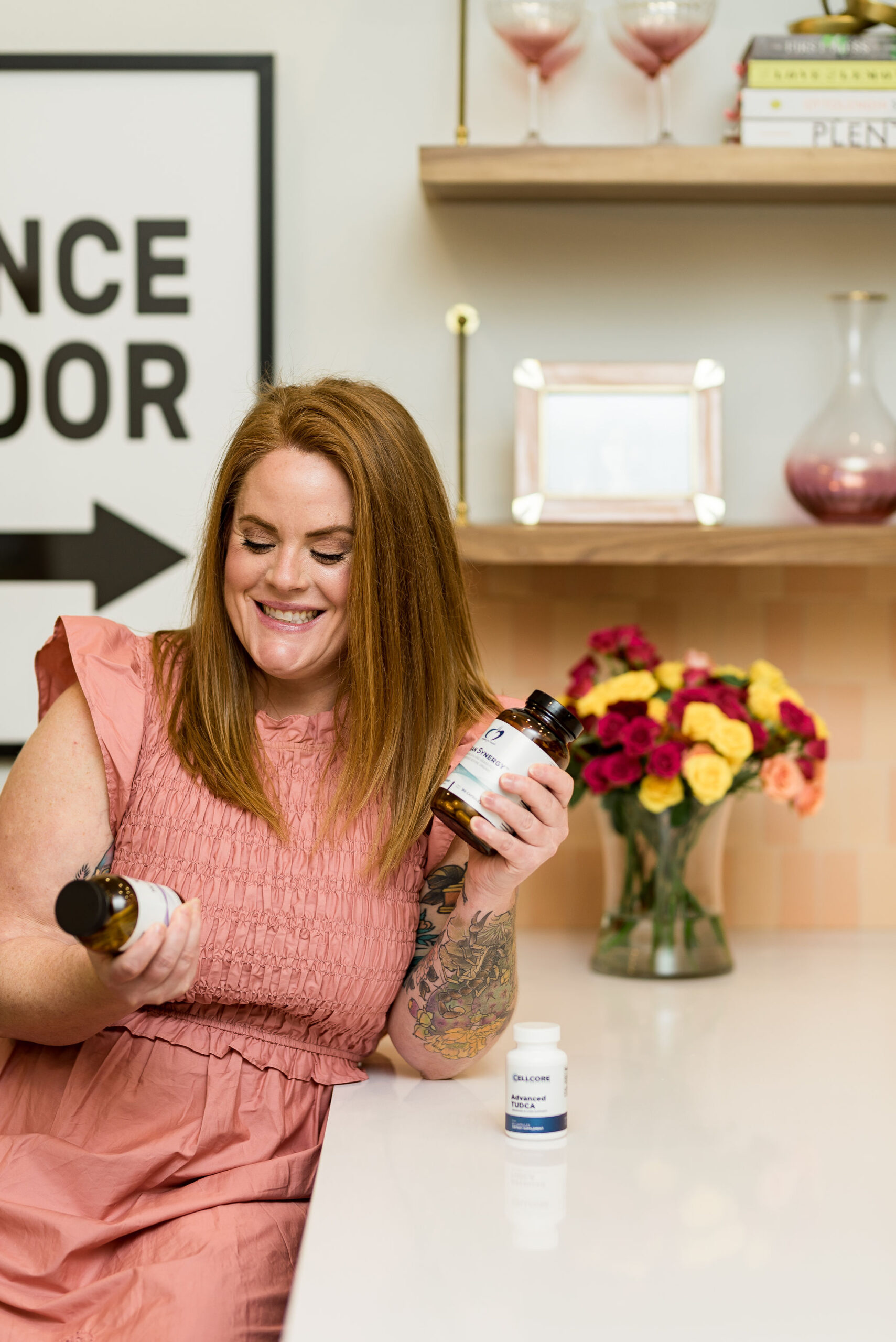 Custom brand photography for a nutritional therapy practitioner