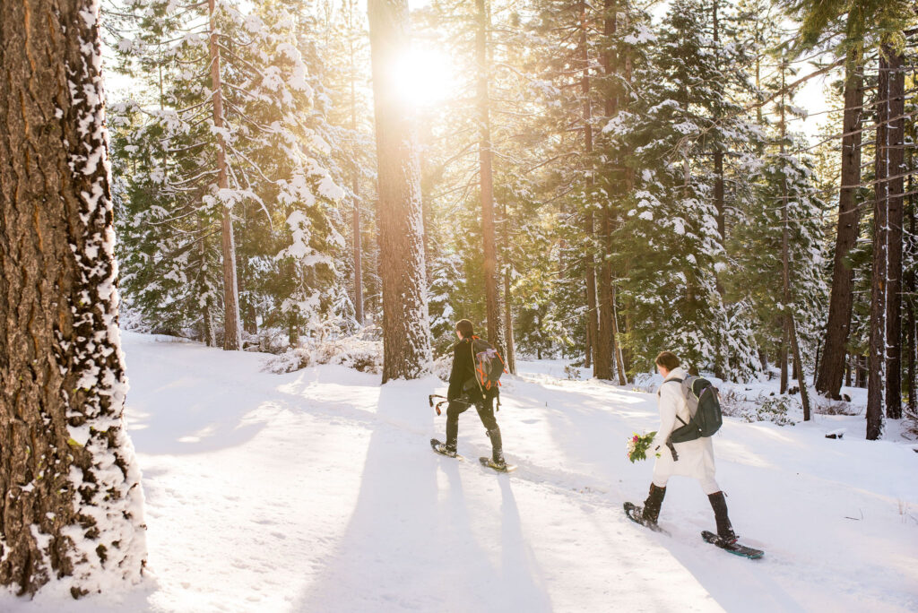 Plan a tahoe winter wedding or elopement