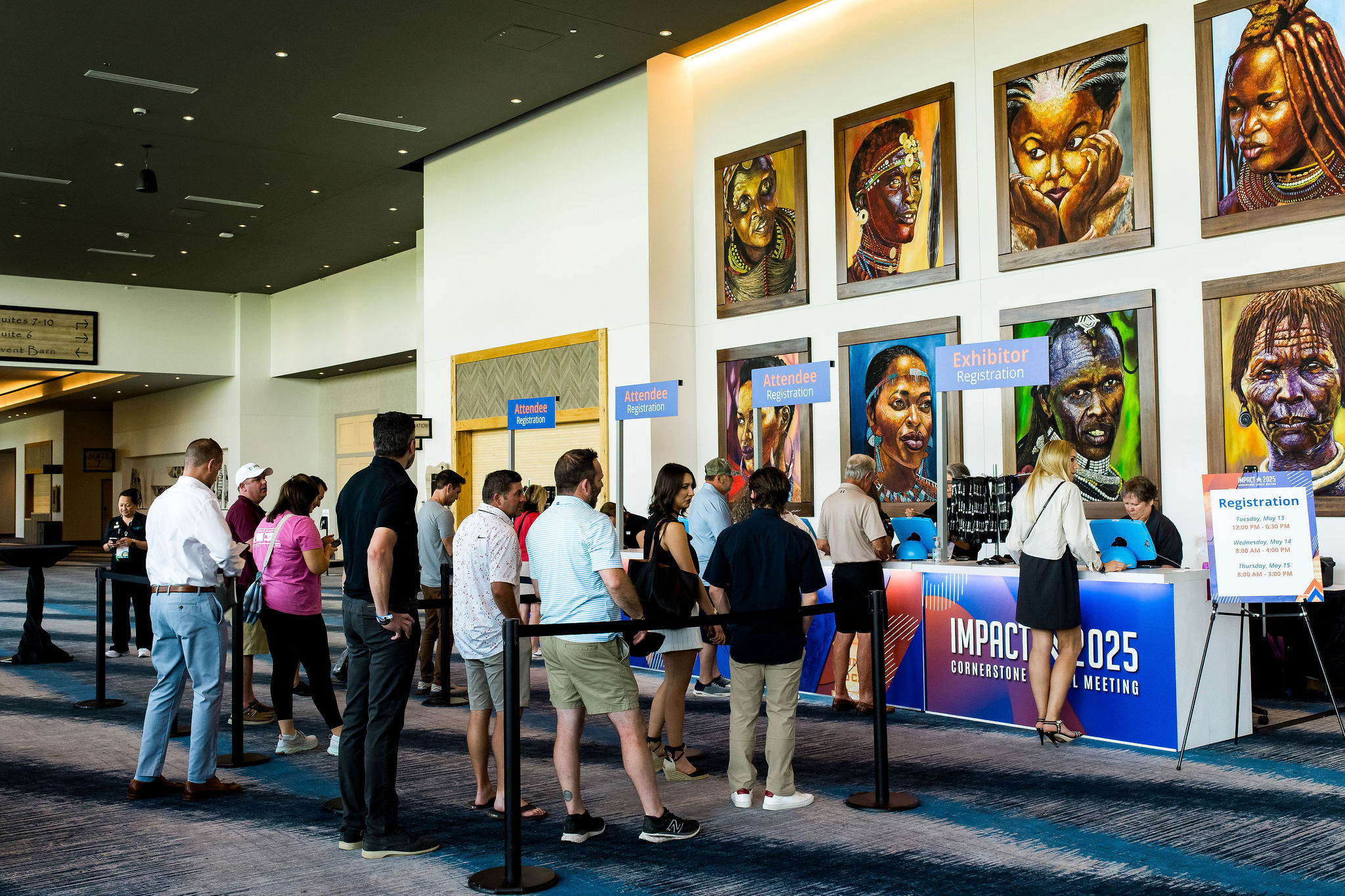 Cornerstone Impact's Annual Corporate Event at the Kalahari Resort in Round Rock