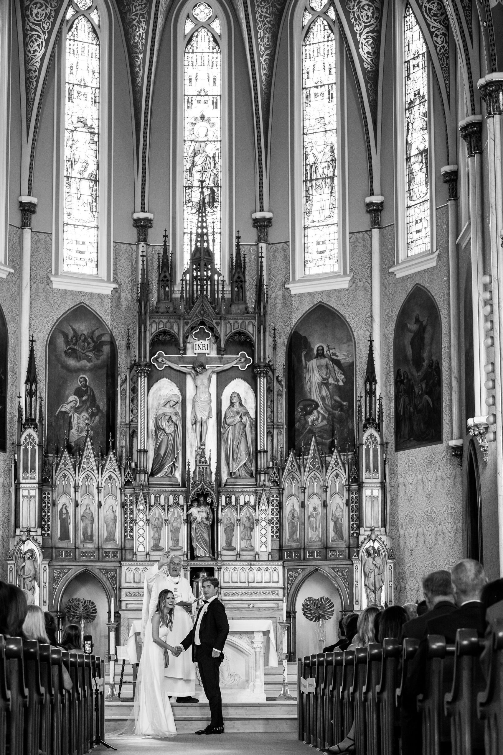 Chicago-Wedding-Photographer-1039 Immaculate Conception St. Joseph Church wedding photography
