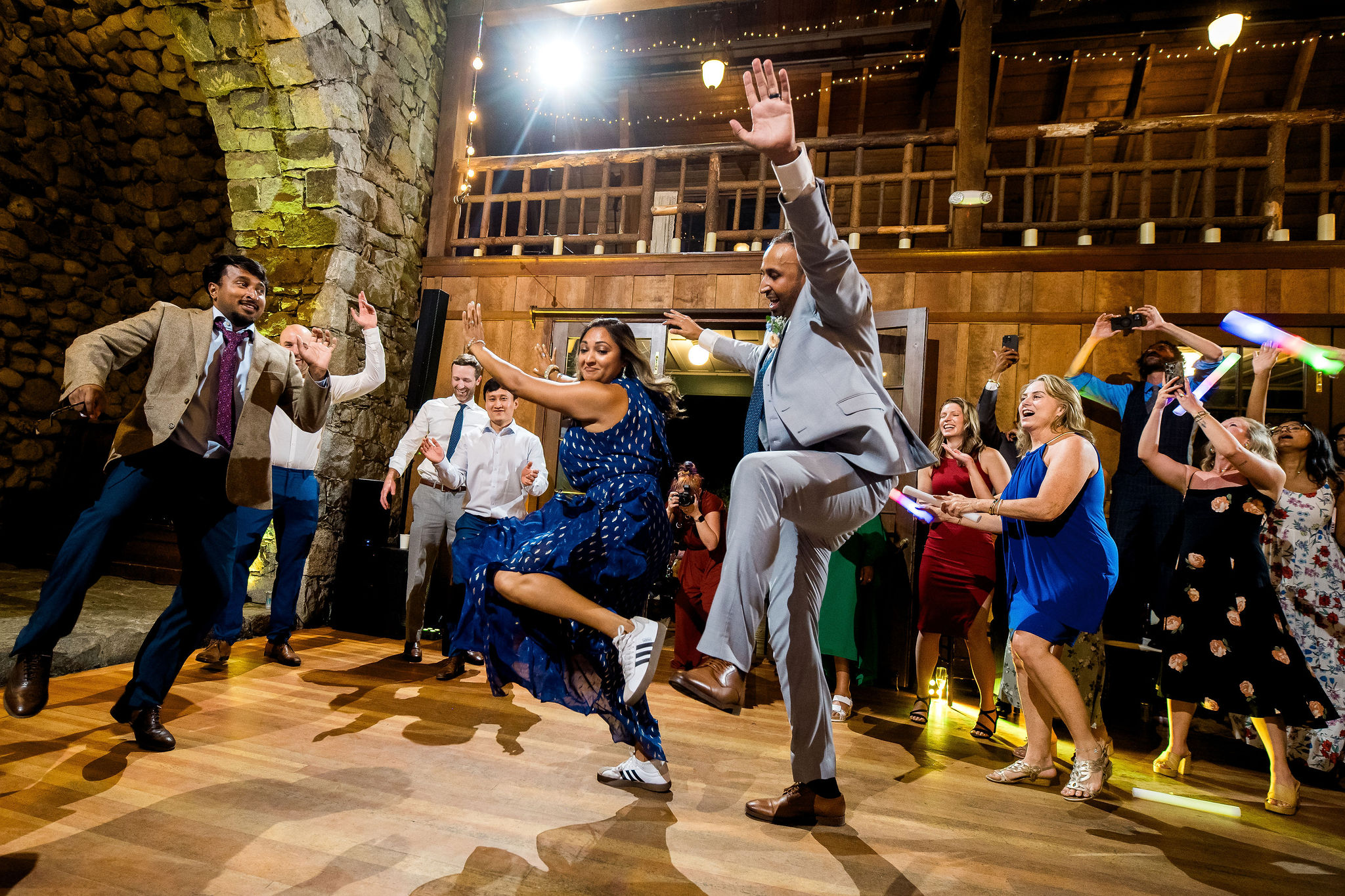 Indian choreographed wedding dance