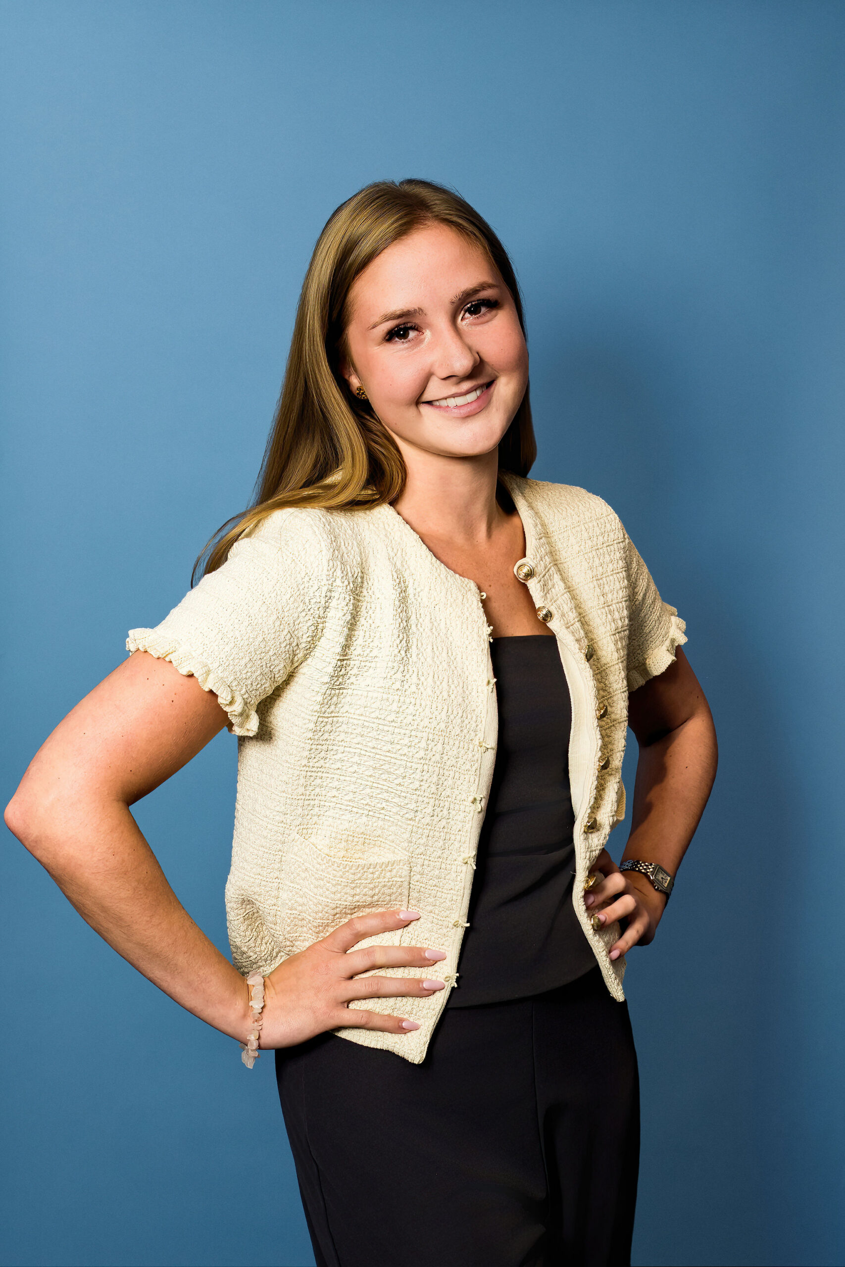 corporate headshots on seamless backdrop