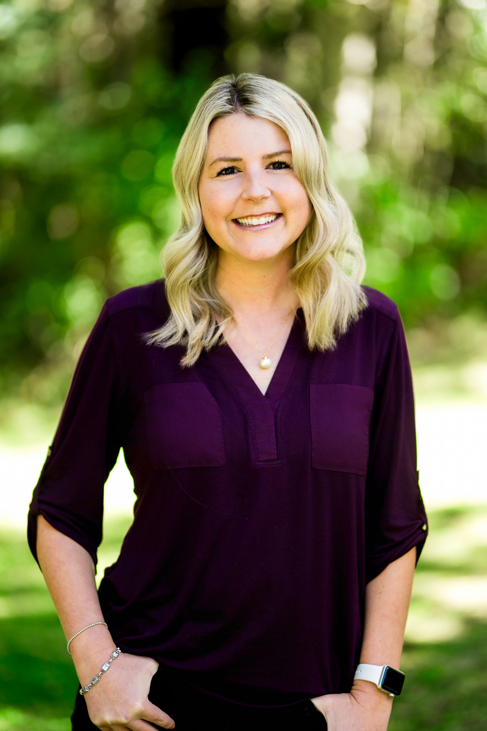 outdoor natural light headshot station